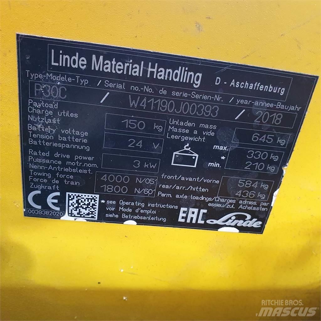 Linde P30C Tow Trucks / Wreckers