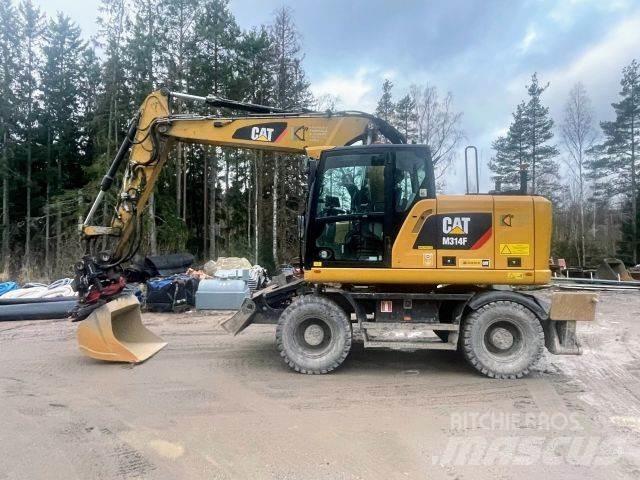 CAT M 314 F Wheeled excavators
