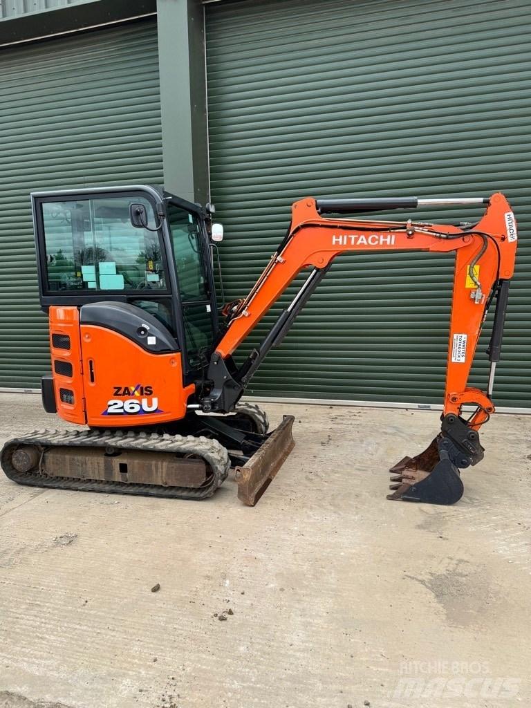 Hitachi 26U-6 CR Mini Excavators <7t (Mini Diggers)