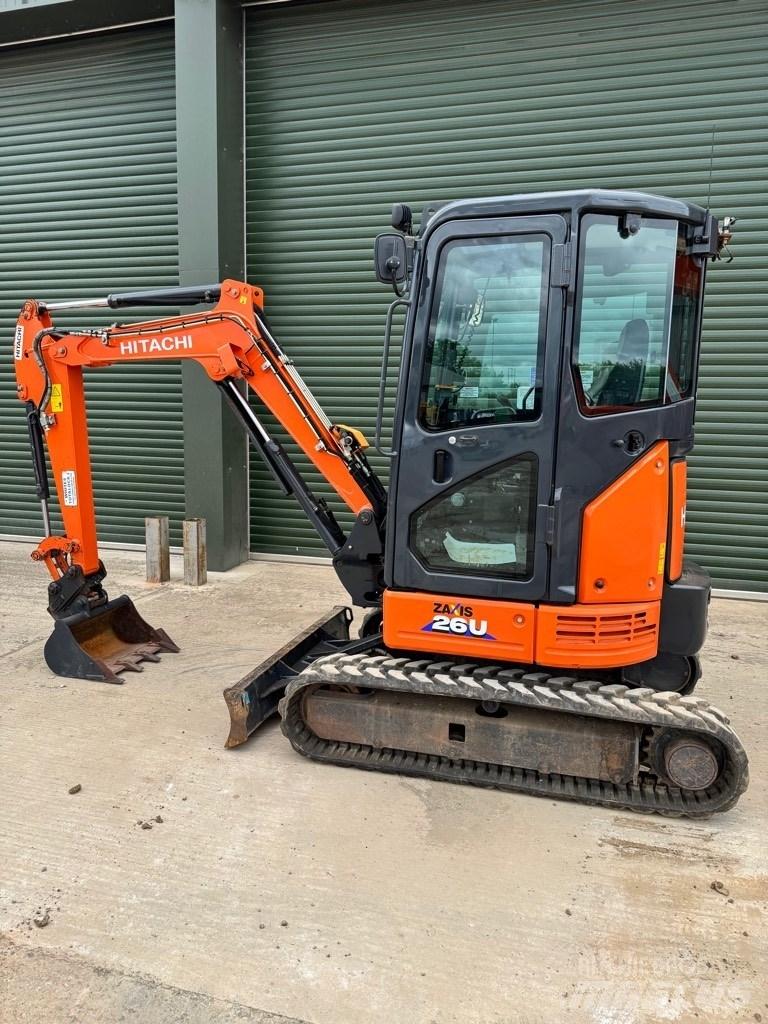 Hitachi 26U-6 CR Mini Excavators <7t (Mini Diggers)