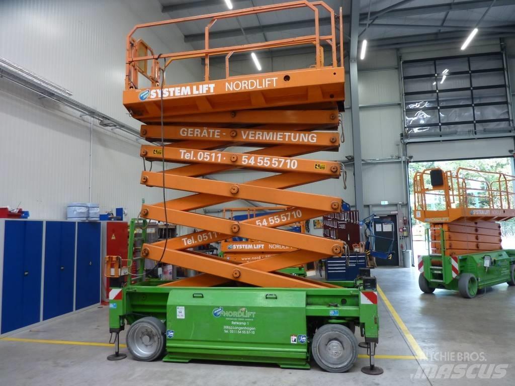 HAB S 175 12 E2WD Scissor Lifts