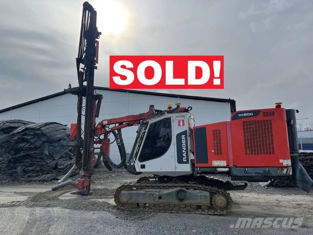Sandvik DX800 Surface drill rigs