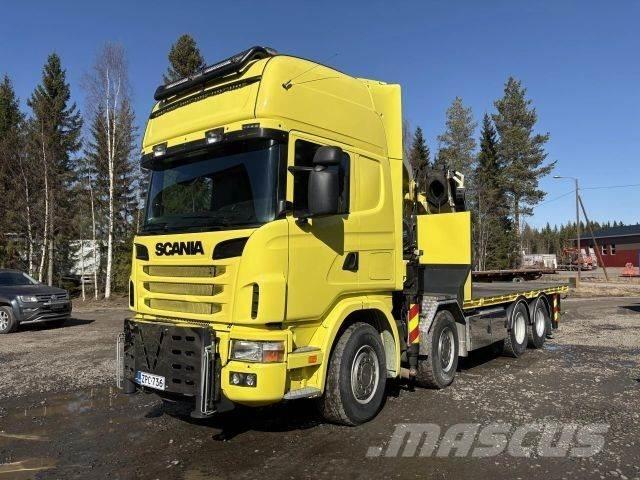 Scania R164G 8*4 Boom / Crane / Bucket Trucks