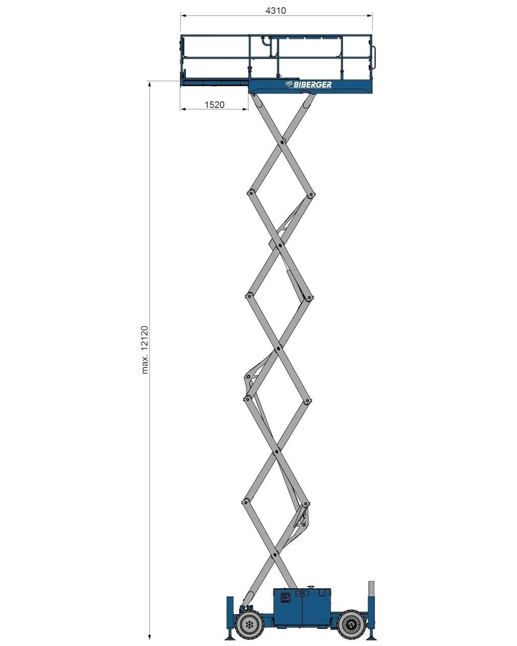 Genie GS 4069 BE Scissor Lifts