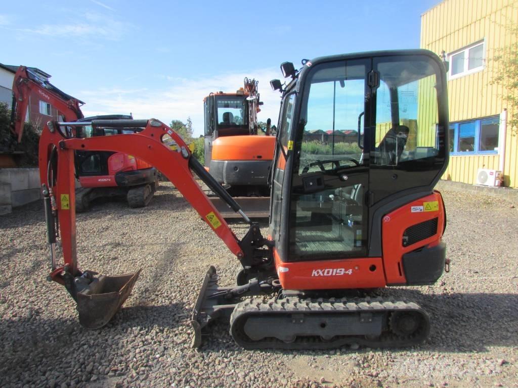 Kubota KX 019-4 Mini Excavators <7t (Mini Diggers)