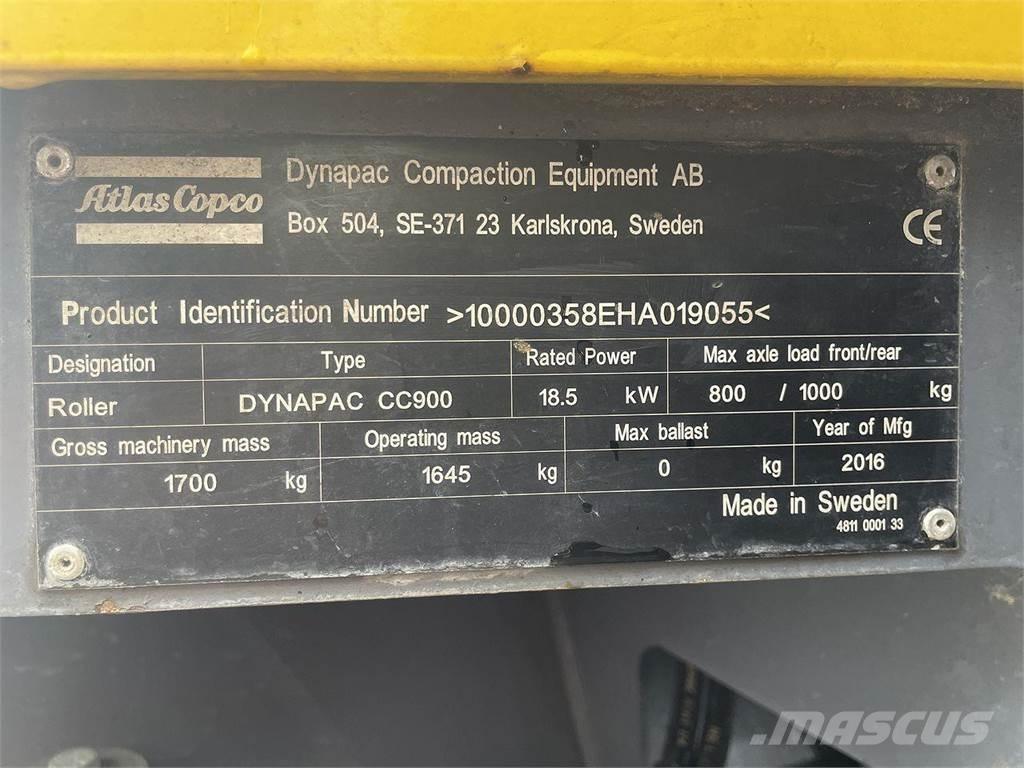 Atlas Copco CC900 Road Rollers