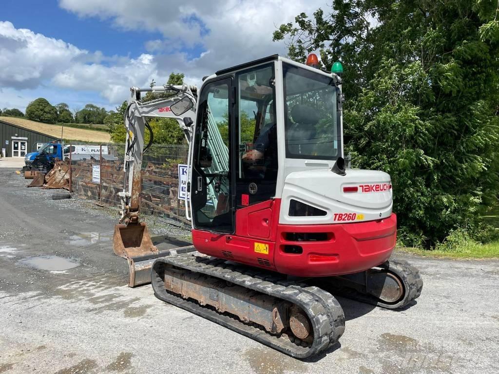 Takeuchi TB 260 Mini Excavators <7t (Mini Diggers)