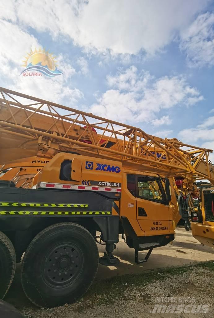 XCMG XCT80L5 Mobile and all terrain cranes