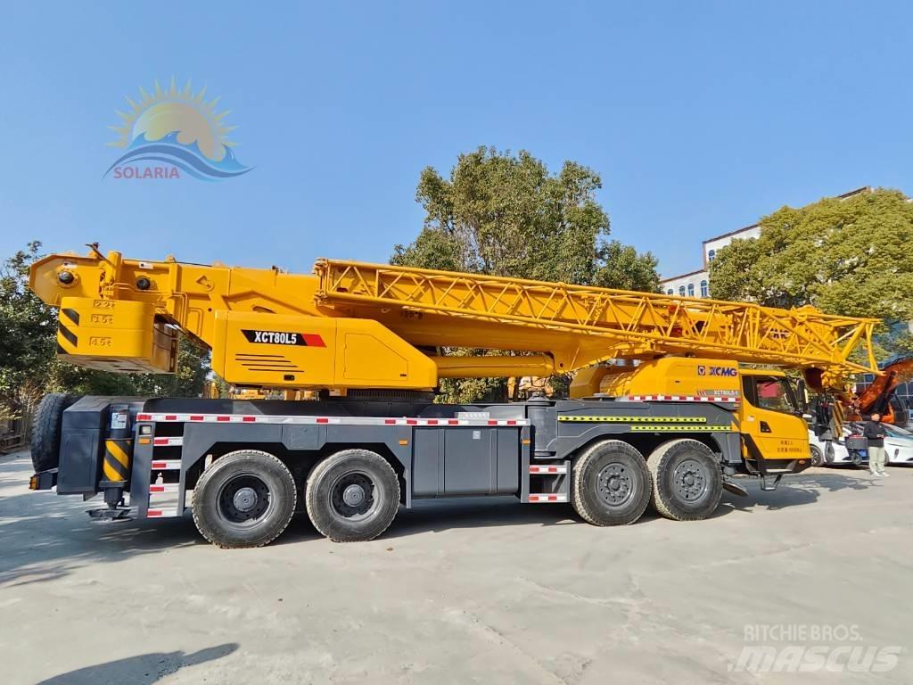 XCMG XCT80L5 Mobile and all terrain cranes