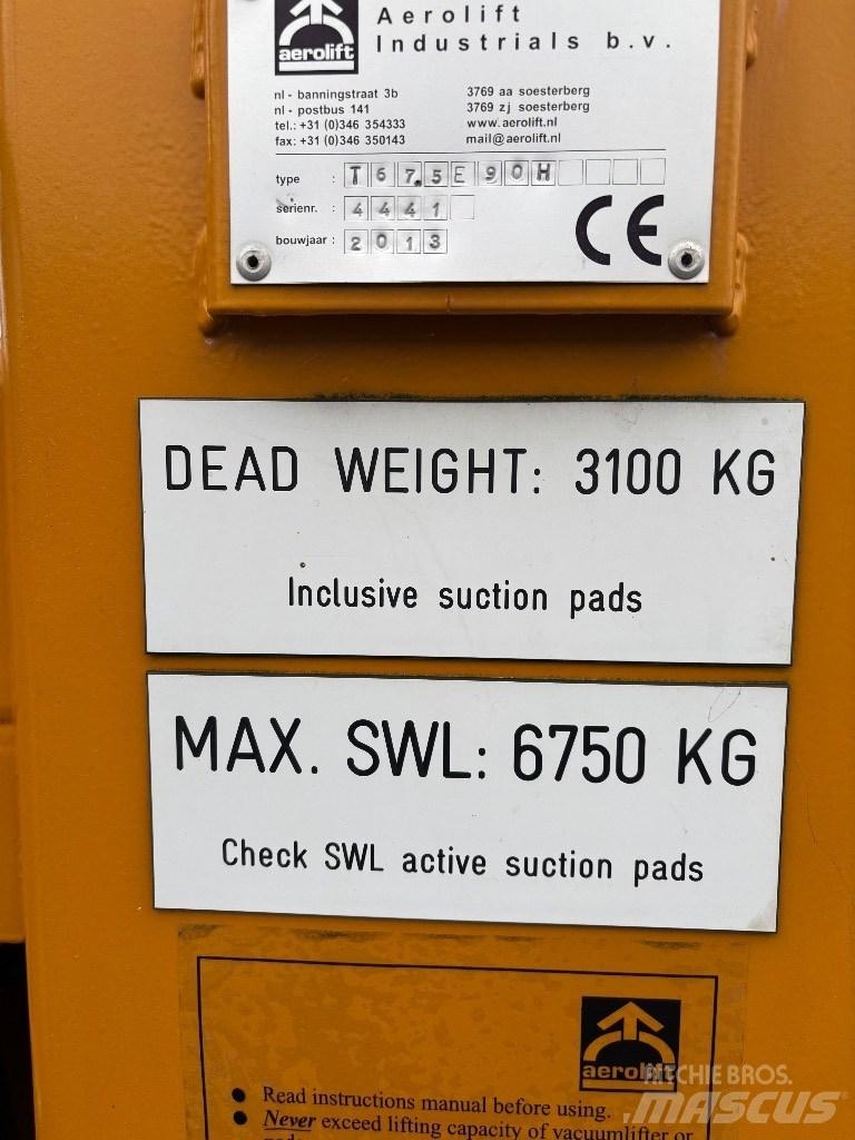 Aerolift T675E90H Other Attachment / Components