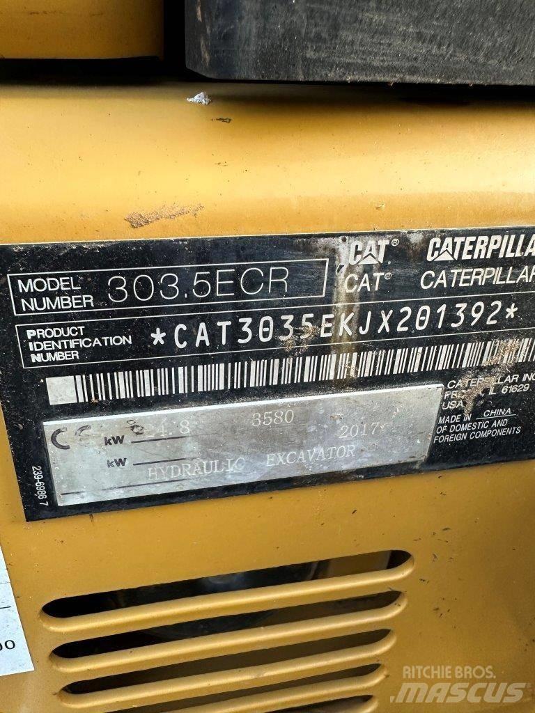 CAT 303.5 E CR Mini Excavators <7t (Mini Diggers)