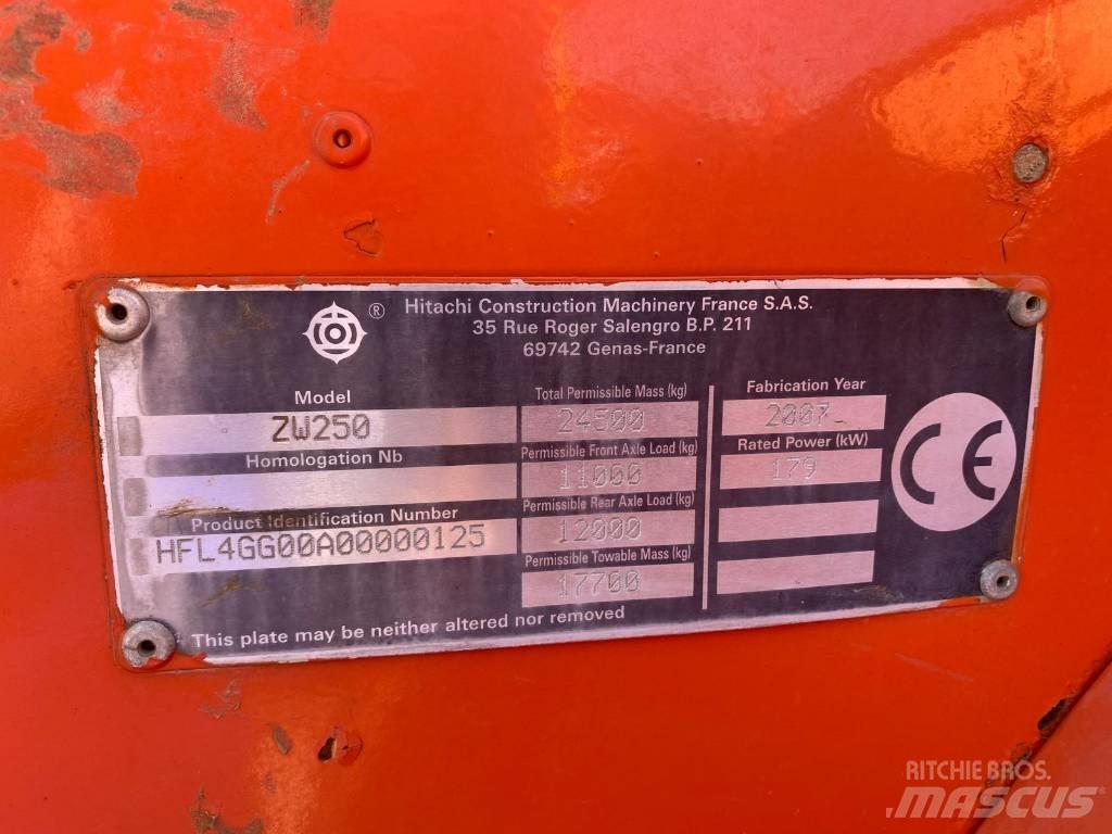 Hitachi ZW 250 Wheel Loaders