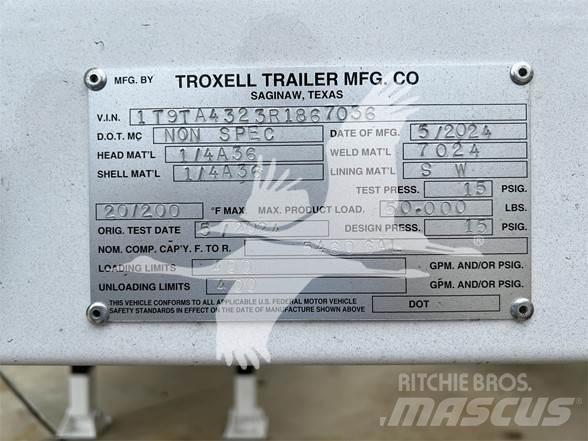 Troxell 130BBL Tanker Trailers