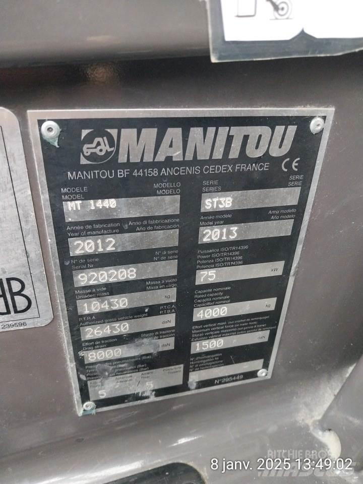 Manitou MT1440 Telescopic Handlers