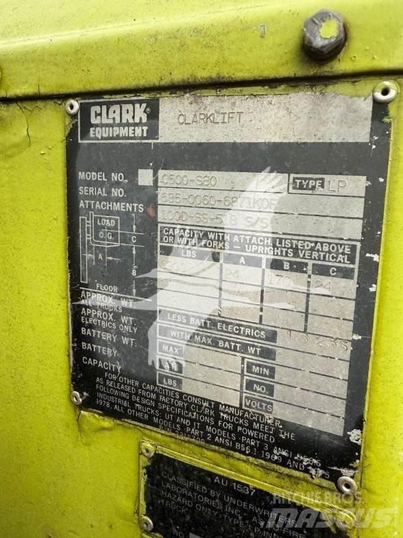 Clark C500S80 Diesel Forklifts