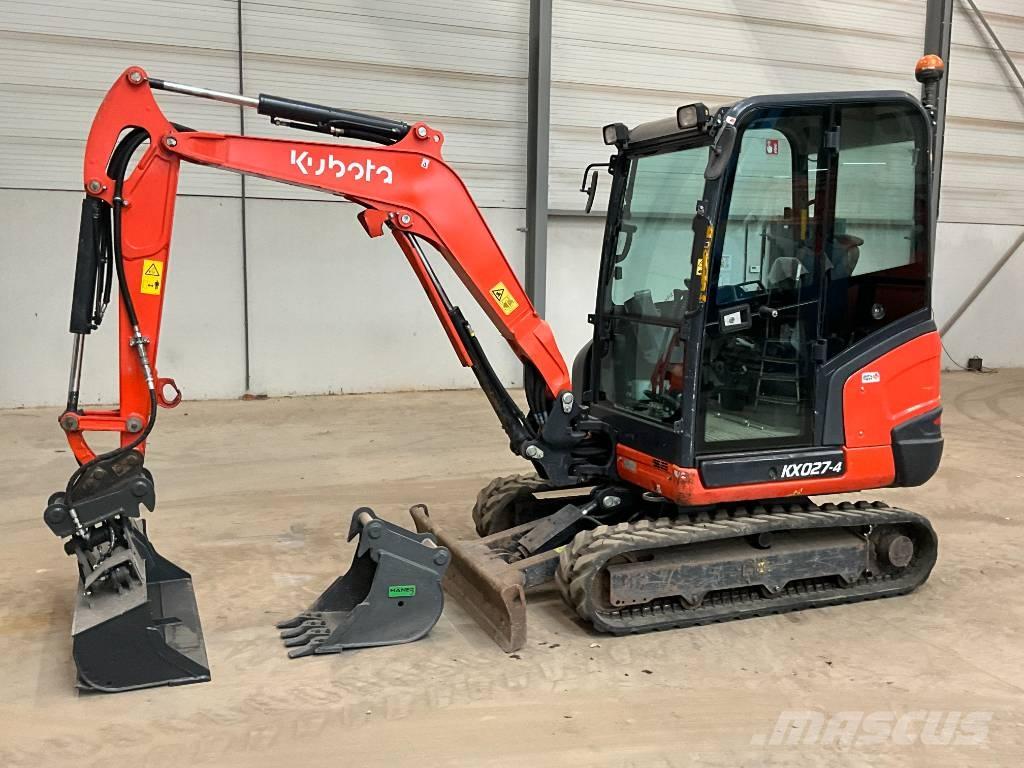 Kubota KX 027-4 Mini Excavators <7t (Mini Diggers)