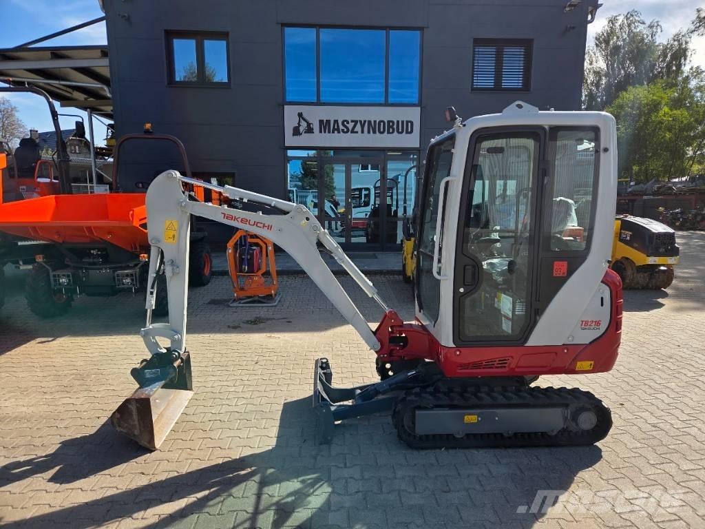Takeuchi TB216 V0 Mini Excavators <7t (Mini Diggers)
