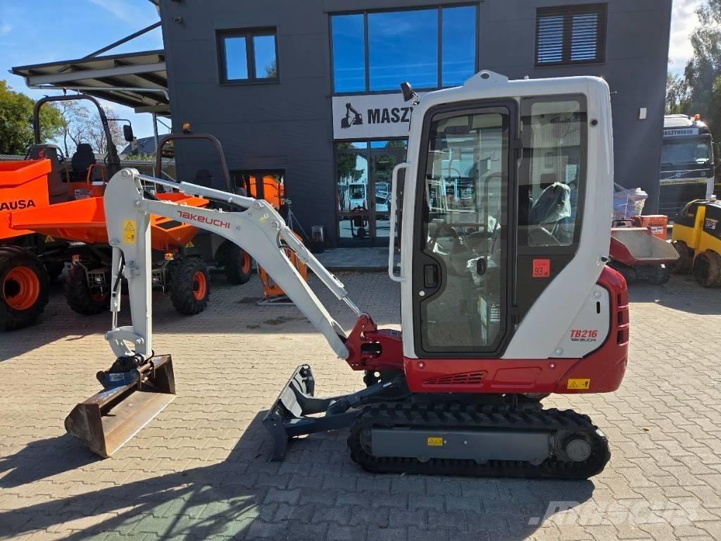 Takeuchi TB216 V0 Mini Excavators <7t (Mini Diggers)