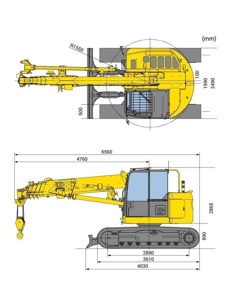Maeda CC1485-2 Crawler Cranes