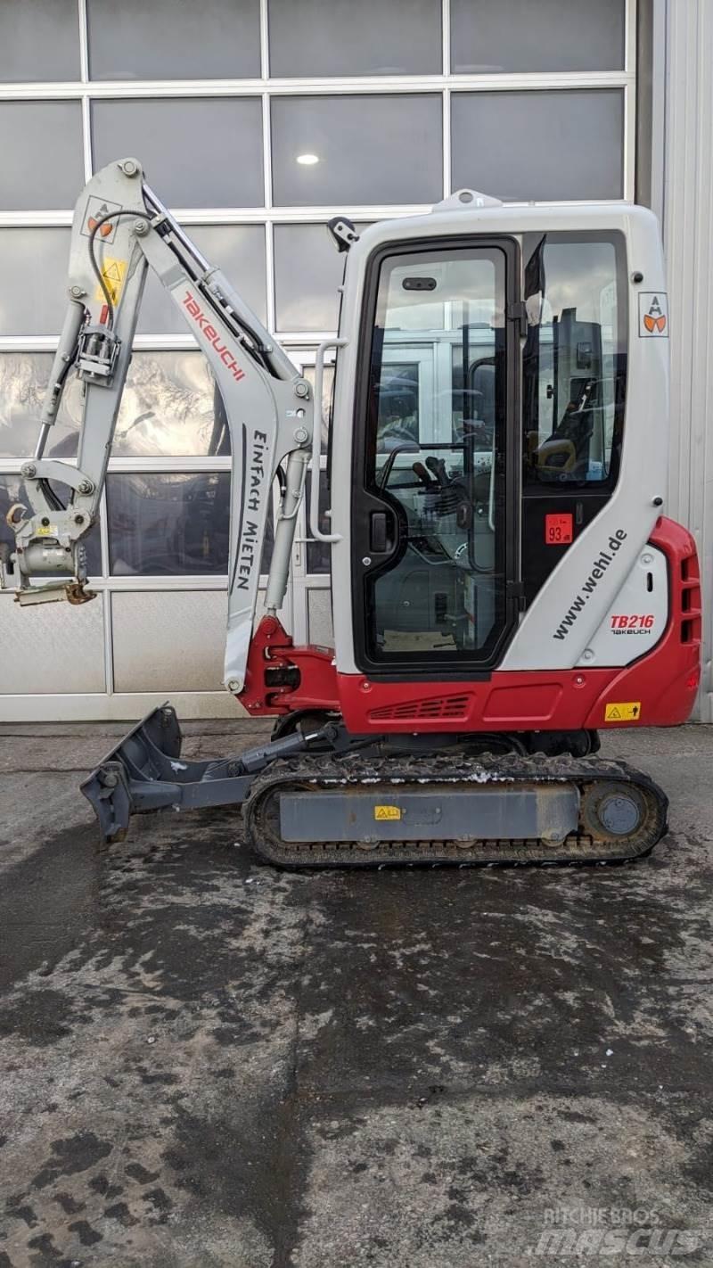 Takeuchi TB216AV4 Mini Excavators <7t (Mini Diggers)
