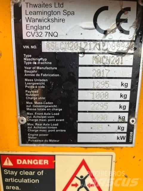 Thwaites Mach 201 Site Dumpers