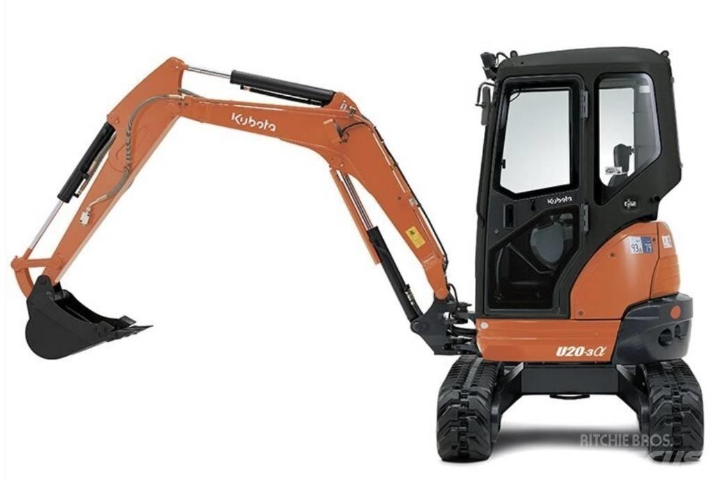 Kubota U 20-3 Mini Excavators <7t (Mini Diggers)