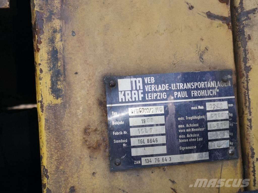 Takraf DFG6302 Diesel Forklifts