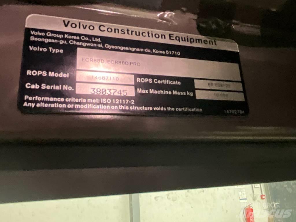 Volvo ECR 88 D Forestry Cabin