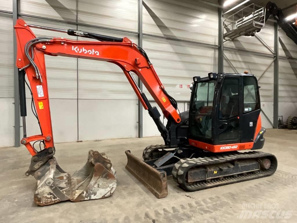Kubota KX 080-4 A 2 Mini excavators  7t - 12t