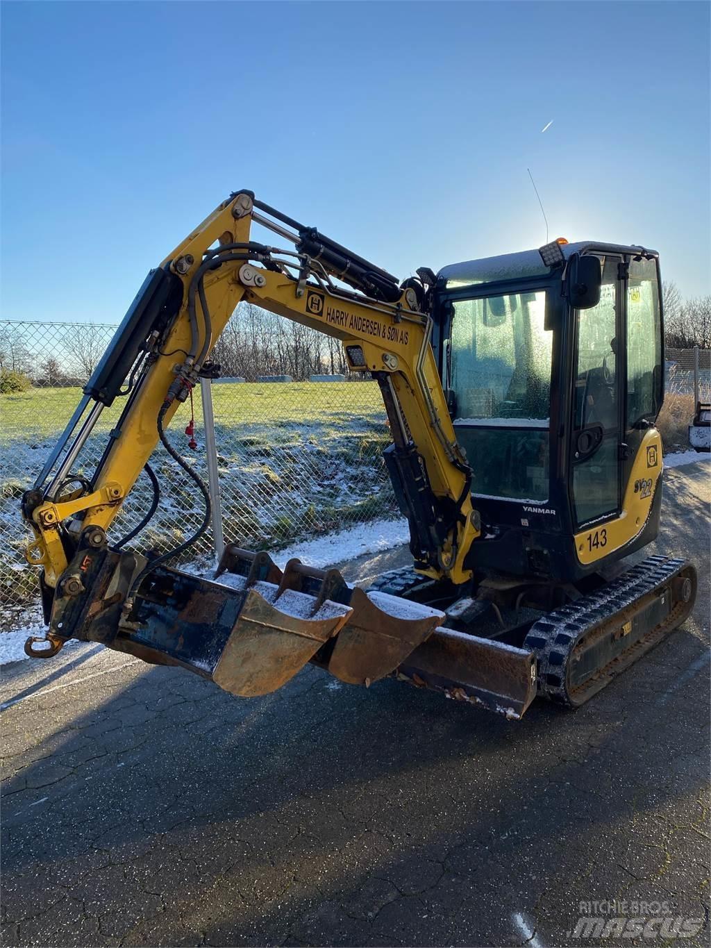 Yanmar SV22 Mini Excavators <7t (Mini Diggers)
