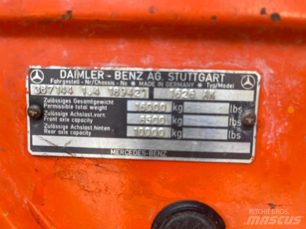 Mercedes-Benz 1626K Boom / Crane / Bucket Trucks