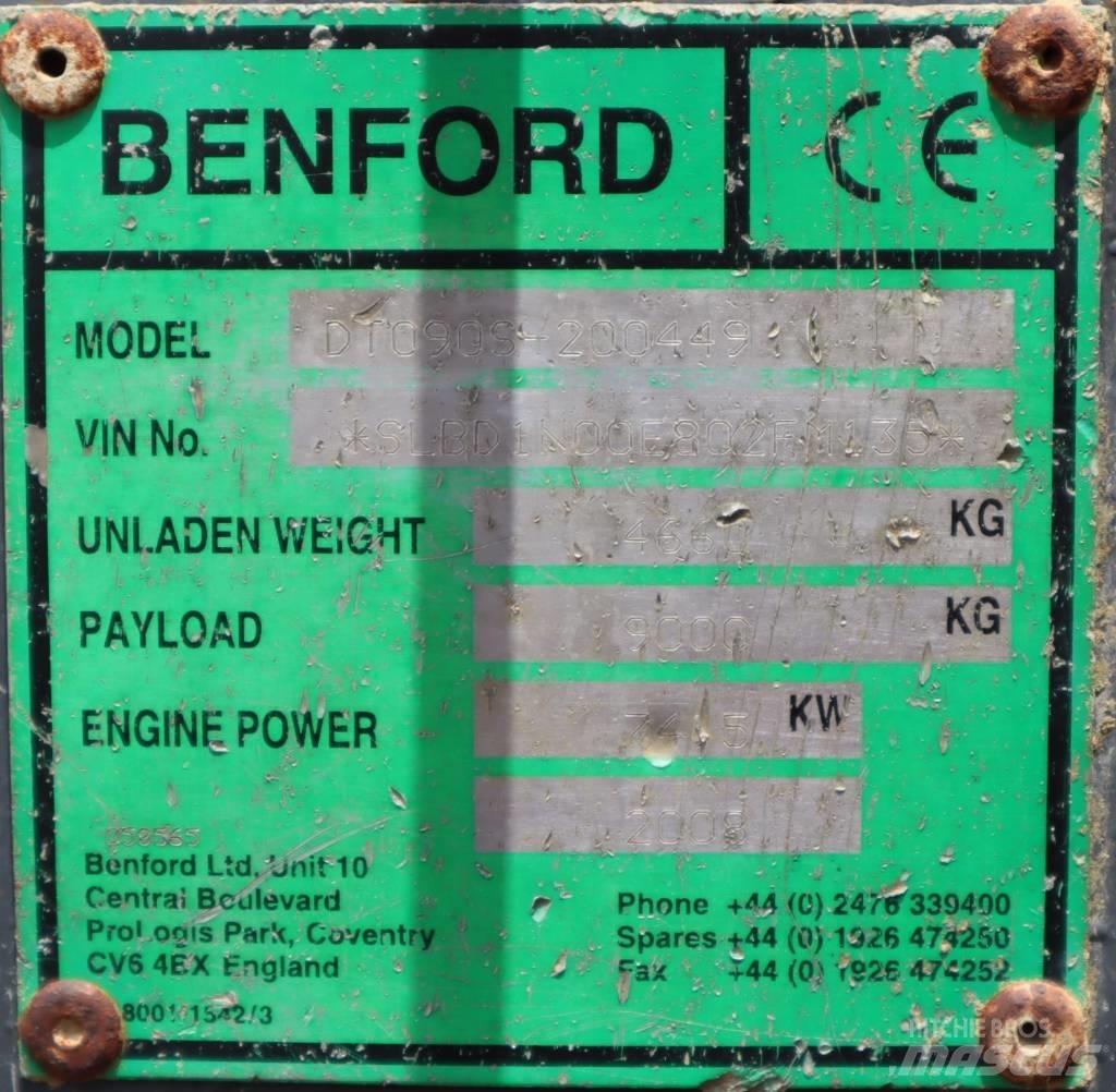 Benford PT 9000 9 t Site Dumpers