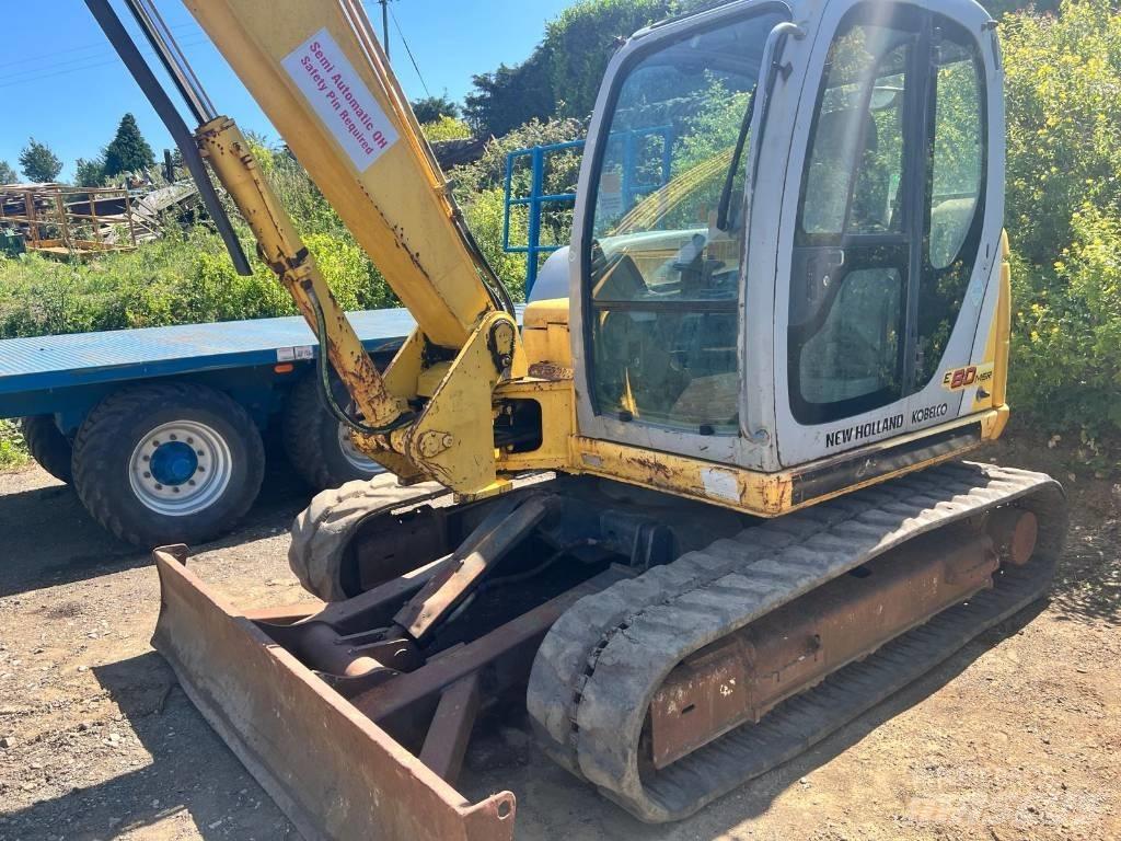 New Holland E 80 Mini excavators  7t - 12t