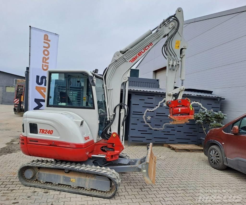 Takeuchi TB 240 Mini Excavators <7t (Mini Diggers)