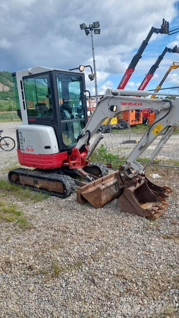 Takeuchi TB 23 R Mini Excavators <7t (Mini Diggers)