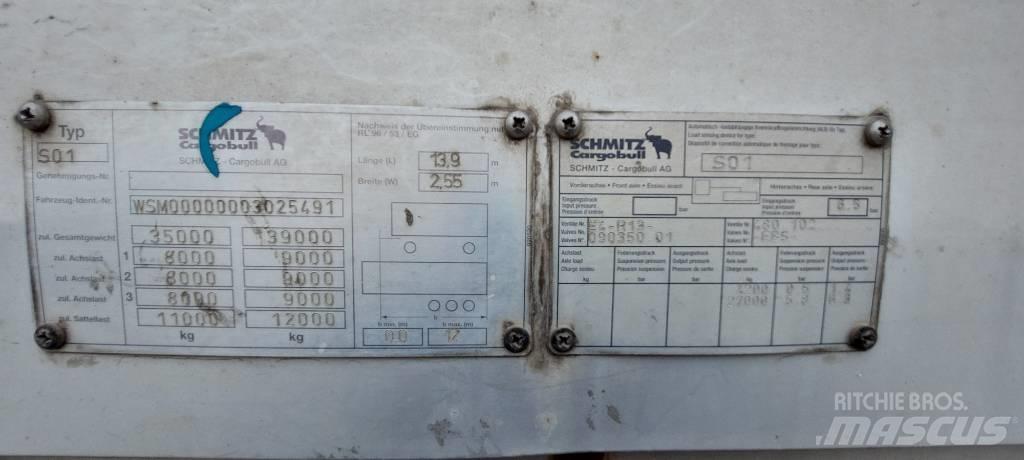 Schmitz S 01 Flatbed Trailers