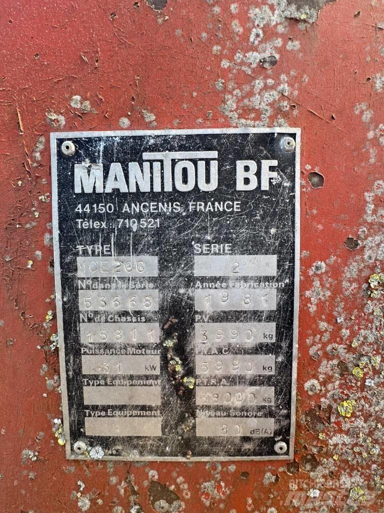 Manitou MCE 20 C Diesel Forklifts