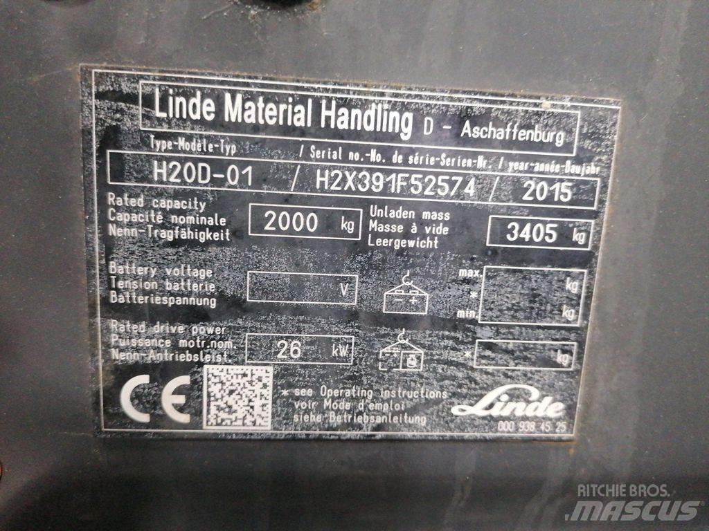 Linde H20D-01 Diesel Forklifts