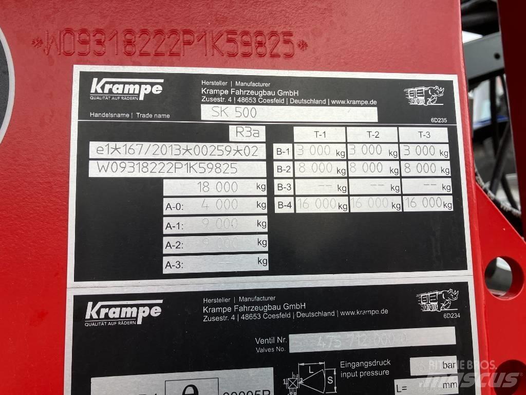 Krampe SK 500 Tip Trailers