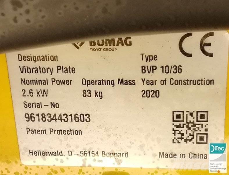 Bomag BVP 10/36 Plate Compactors