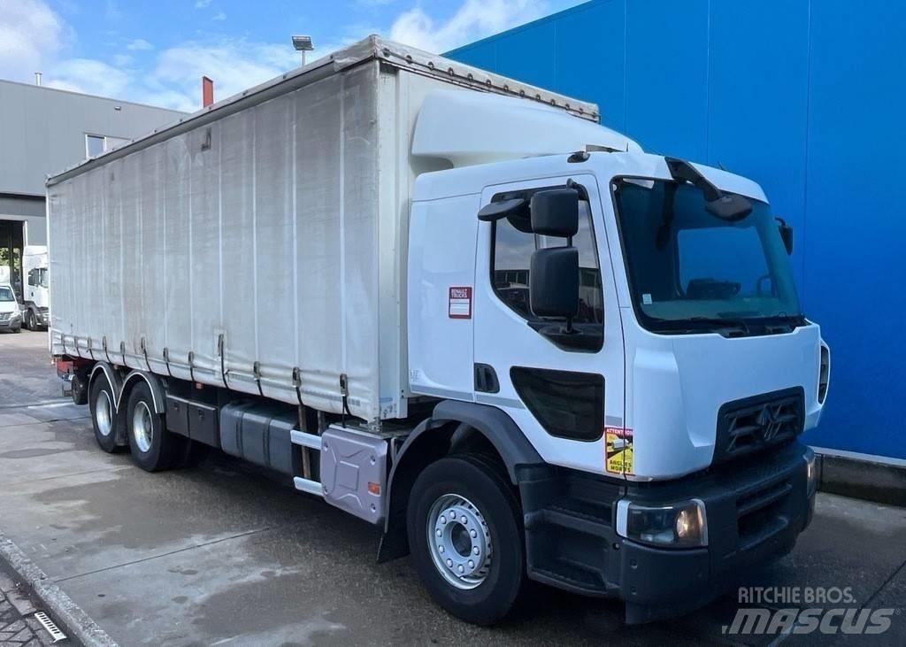 Renault C 380 Curtain Side Trucks