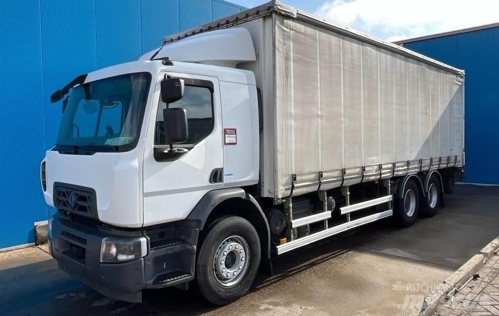 Renault C 380 Curtain Side Trucks