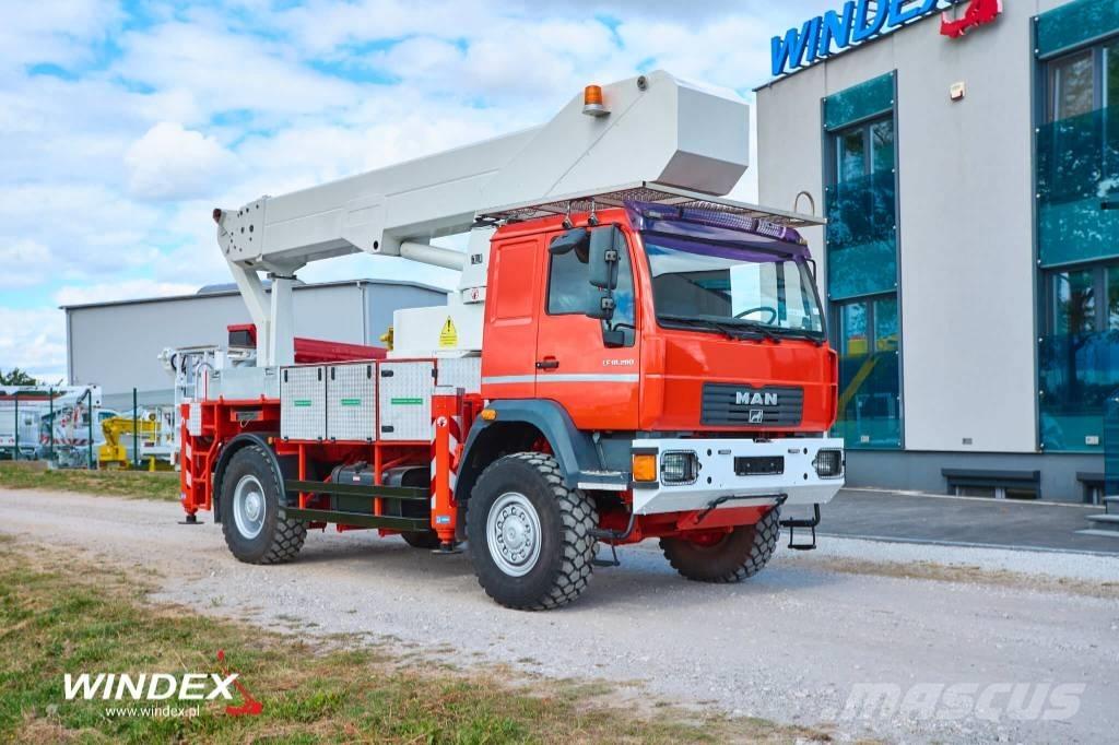 Bison TKA 35 KS Truck Mounted Aerial Platforms
