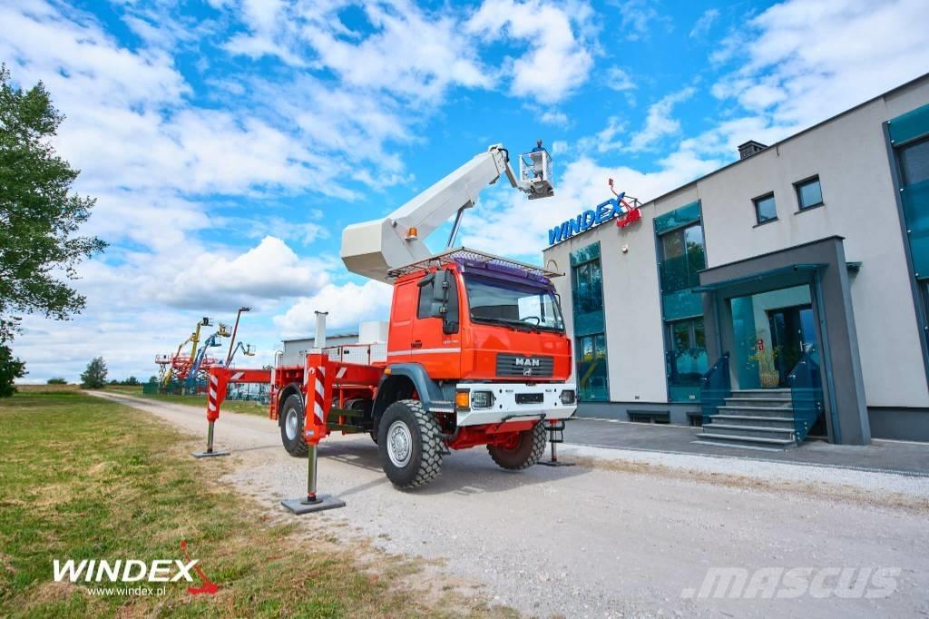 Bison TKA 35 KS Truck Mounted Aerial Platforms