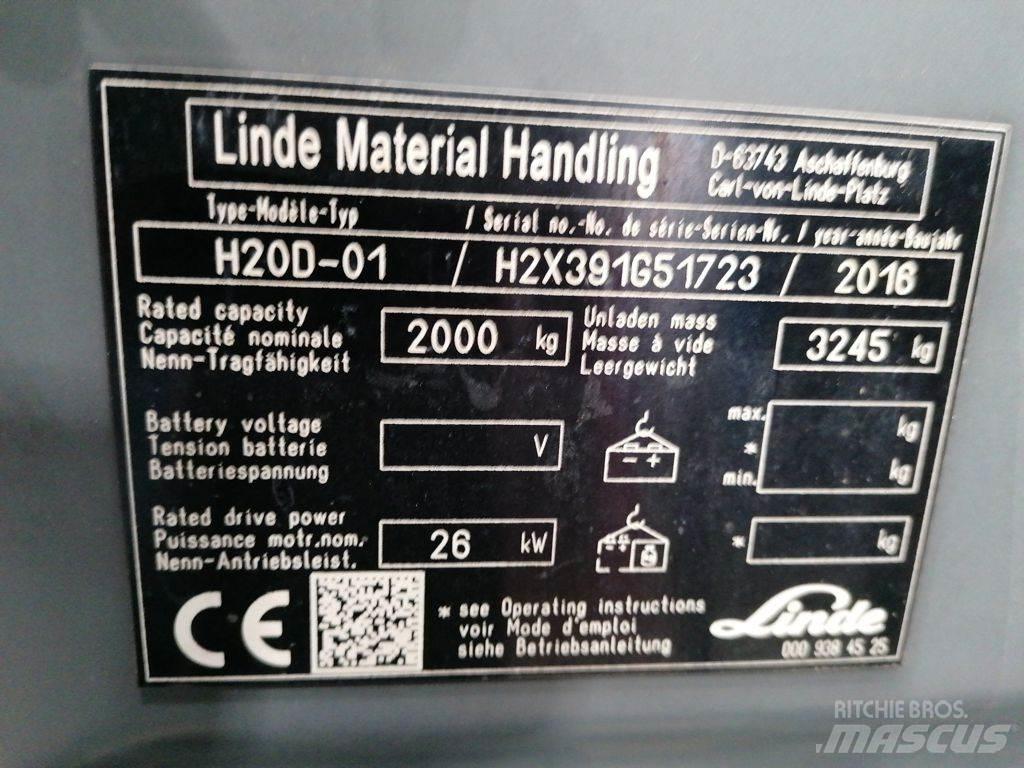 Linde H20D-01 Diesel Forklifts