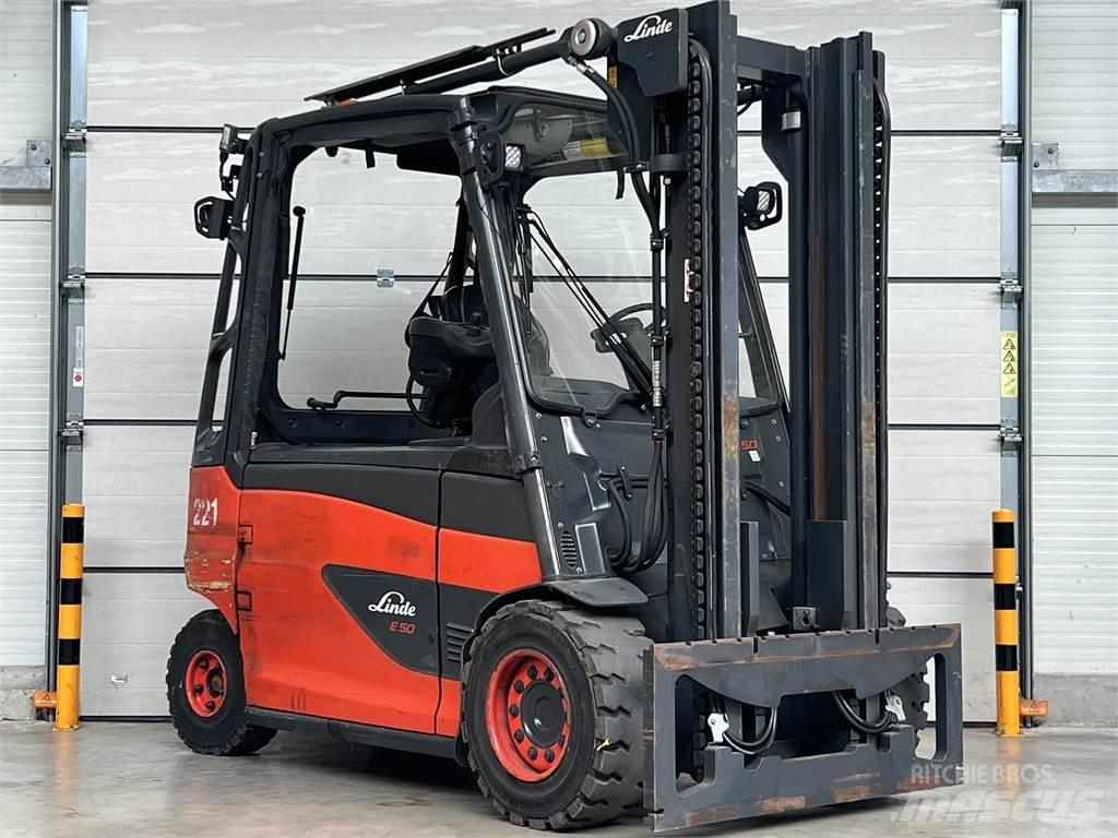 Linde E50HL-01 Electric Forklifts