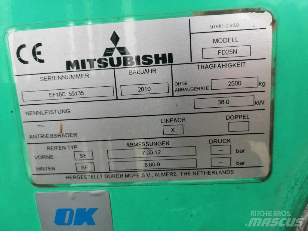 Mitsubishi FD25N Diesel Forklifts
