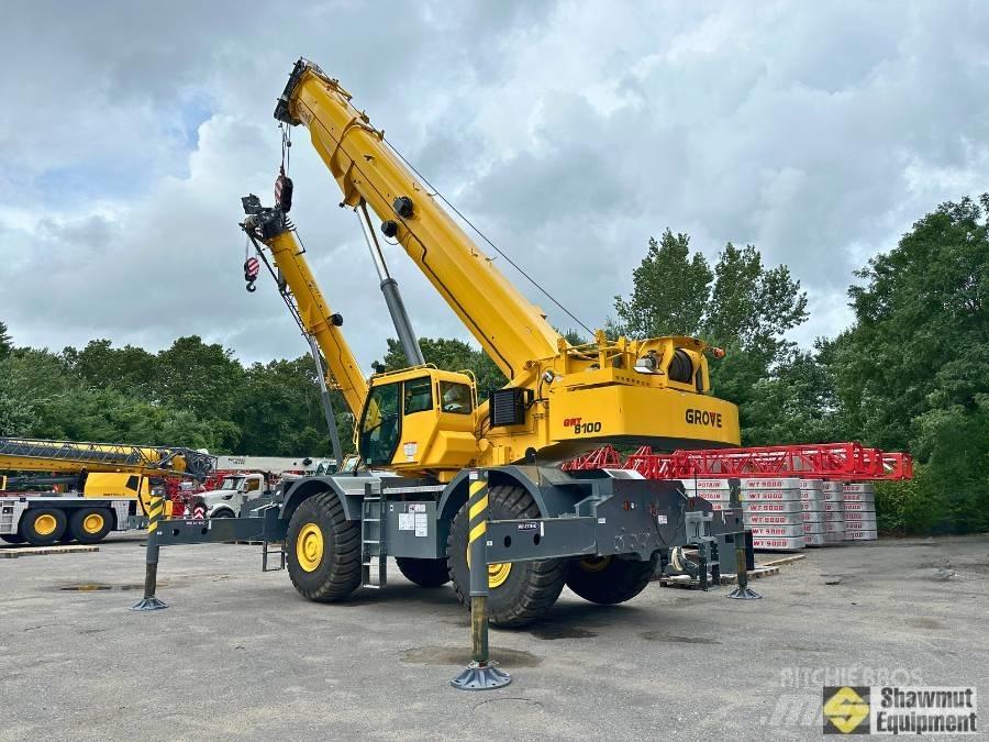 Grove GRT 8100 Rough Terrain Cranes