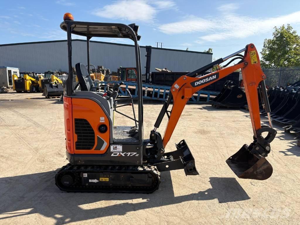 Doosan DX 17 Mini Excavators <7t (Mini Diggers)