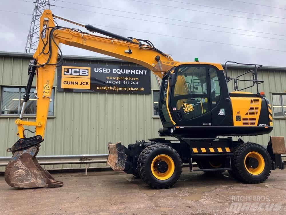 JCB JS145W Wheeled Excavators